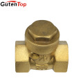 Gutentop 1/2'' Non Return Ball Valve Brass Swing Check Valves For Water